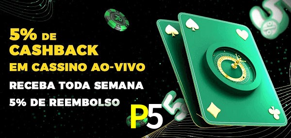 Promoções do cassino ao Vivo P5